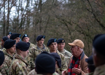 101st Airborne Division (Air Assault) Soldiers experiend Bastogne for 79th Anniversary of Battle of the Bulge