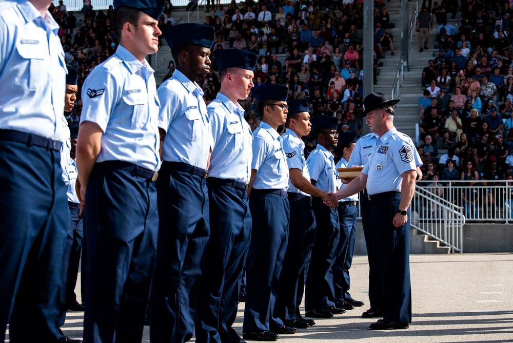 USAF BMT Graduation, Airman's Run and Coin Ceremony -- 22-23 Feb. 2023