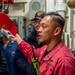 USS Hopper (DDG 70) Sailors Conduct Damage Control Drills