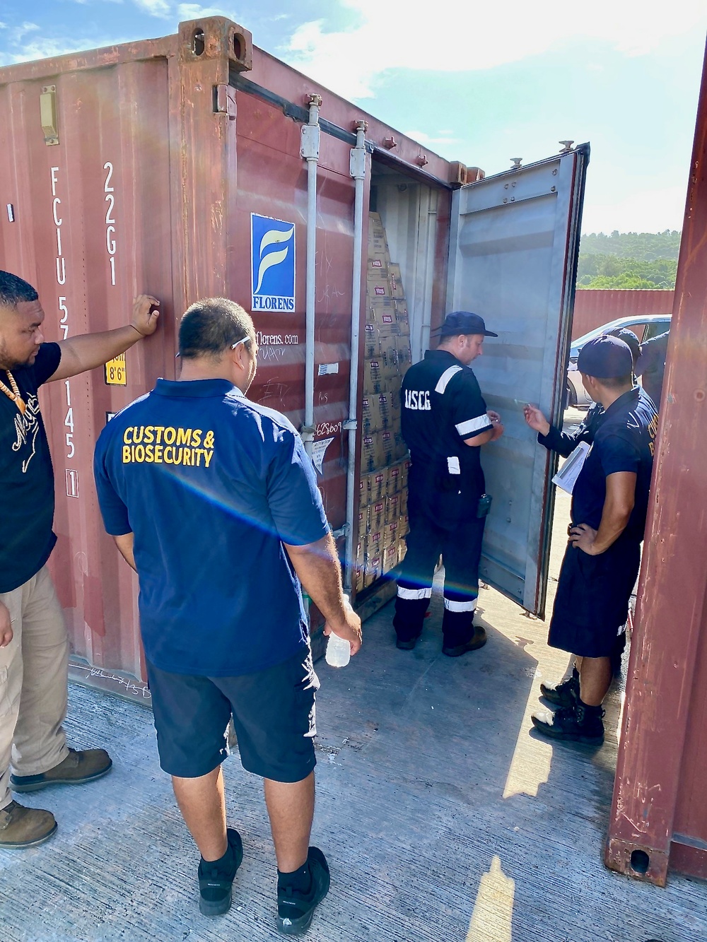 U.S. Coast Guard holds Maritime Advanced Safety and Fiscal Operations at Port of Saipan