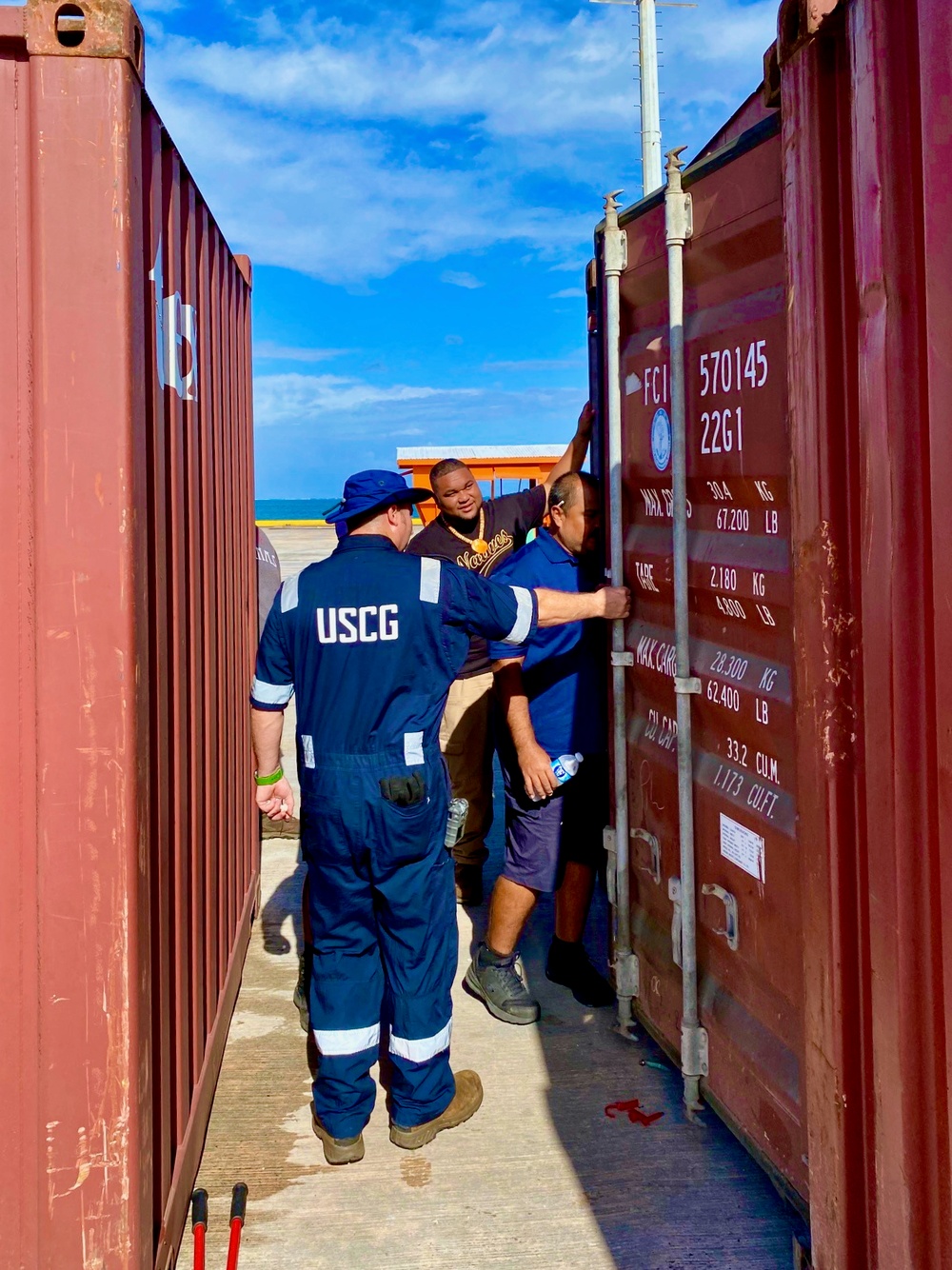 U.S. Coast Guard holds Maritime Advanced Safety and Fiscal Operations at Port of Saipan