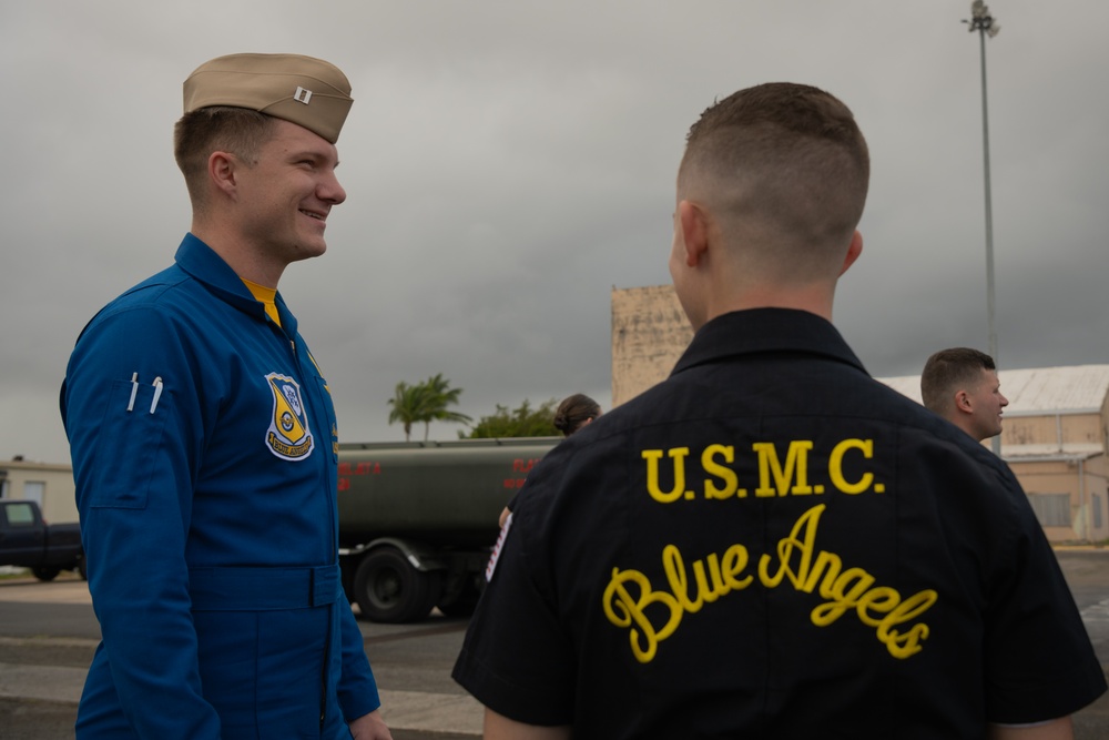 Blue Angels: Toys for Tots at 156th Wing