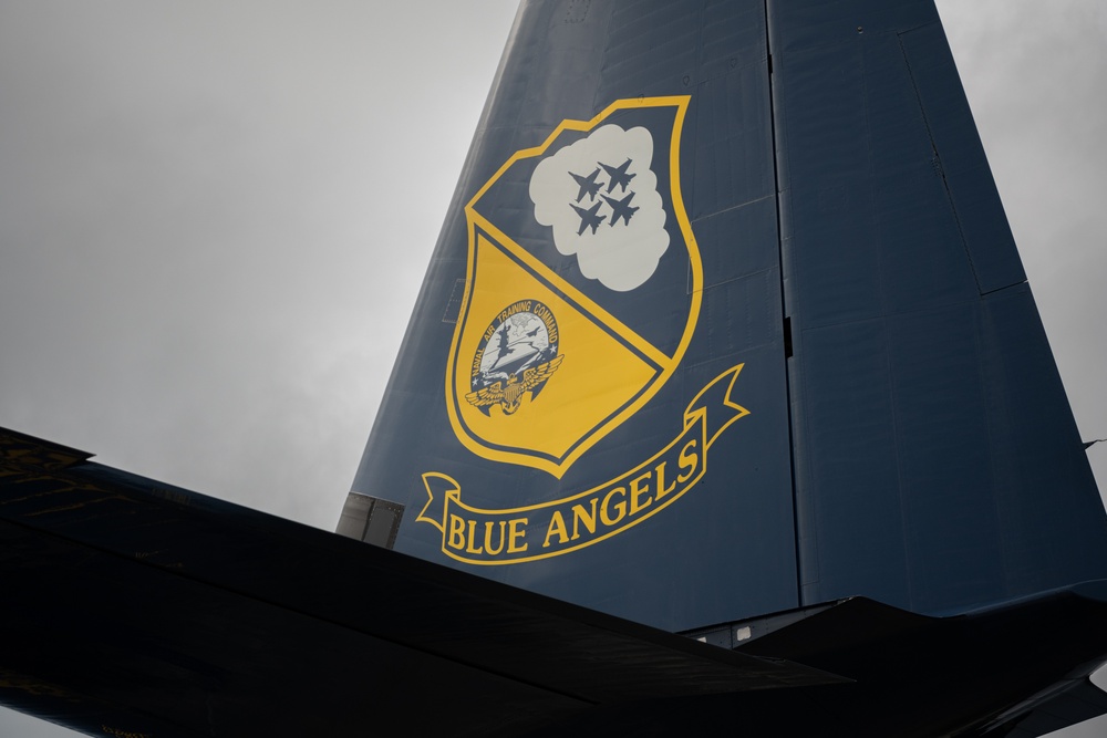 Blue Angels: Toys for Tots at 156th Wing