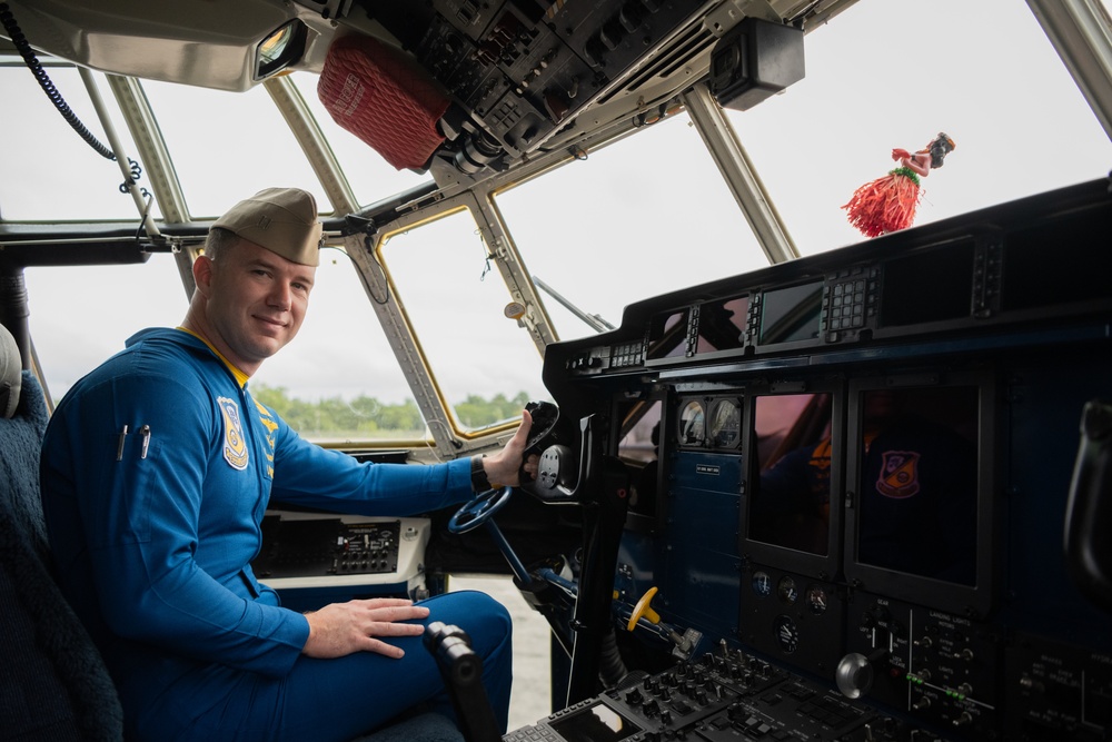 Blue Angels: Toys for Tots at 156th Wing