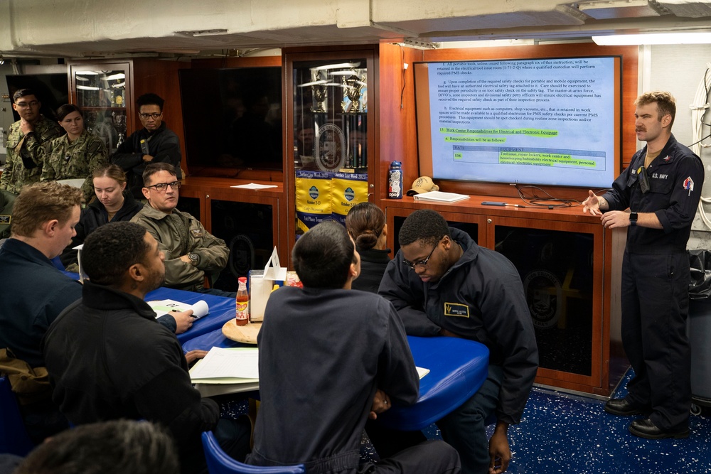 Zone Inspections Aboard USS Tripoli