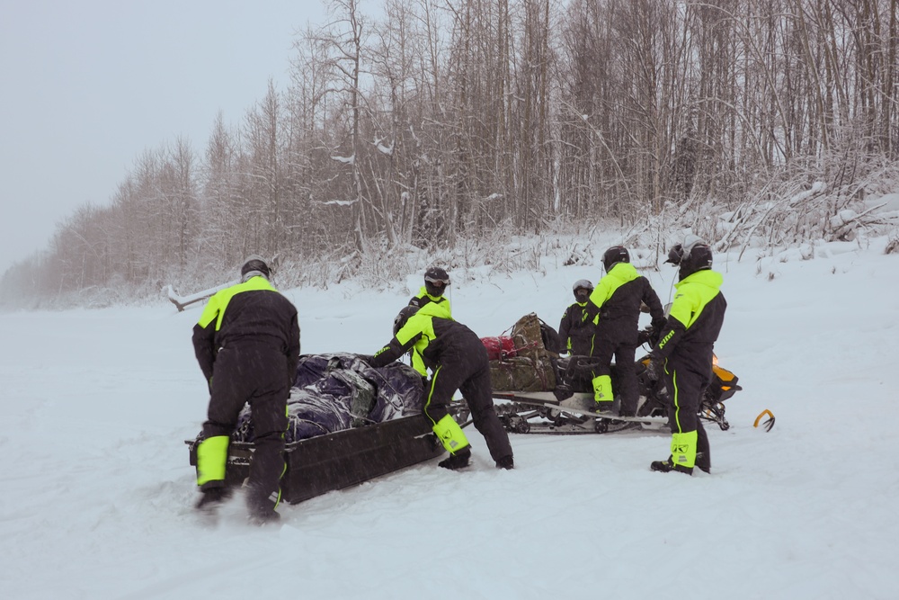 U.S. Marines Spread Cheer with Toys for Tots in Alaska