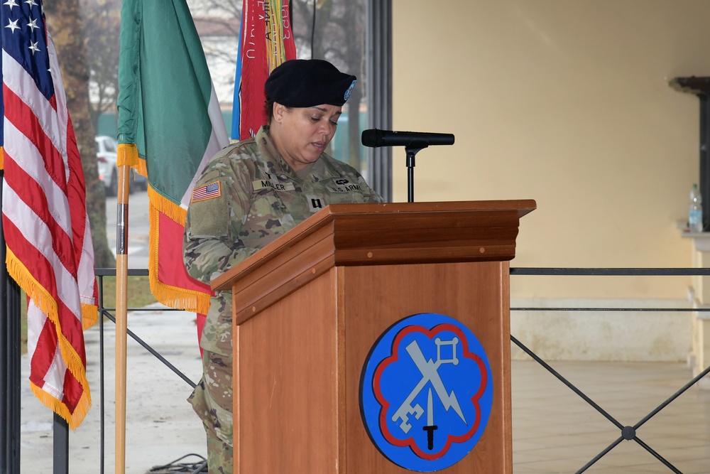 Headquarters &amp; Headquarters Detachment, 307th MI Battalion Change of Command Ceremony