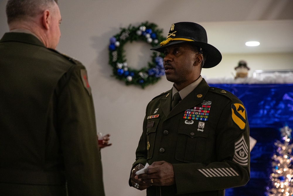 III Armored Corps and Fort Cavazos host holiday reception with community partners