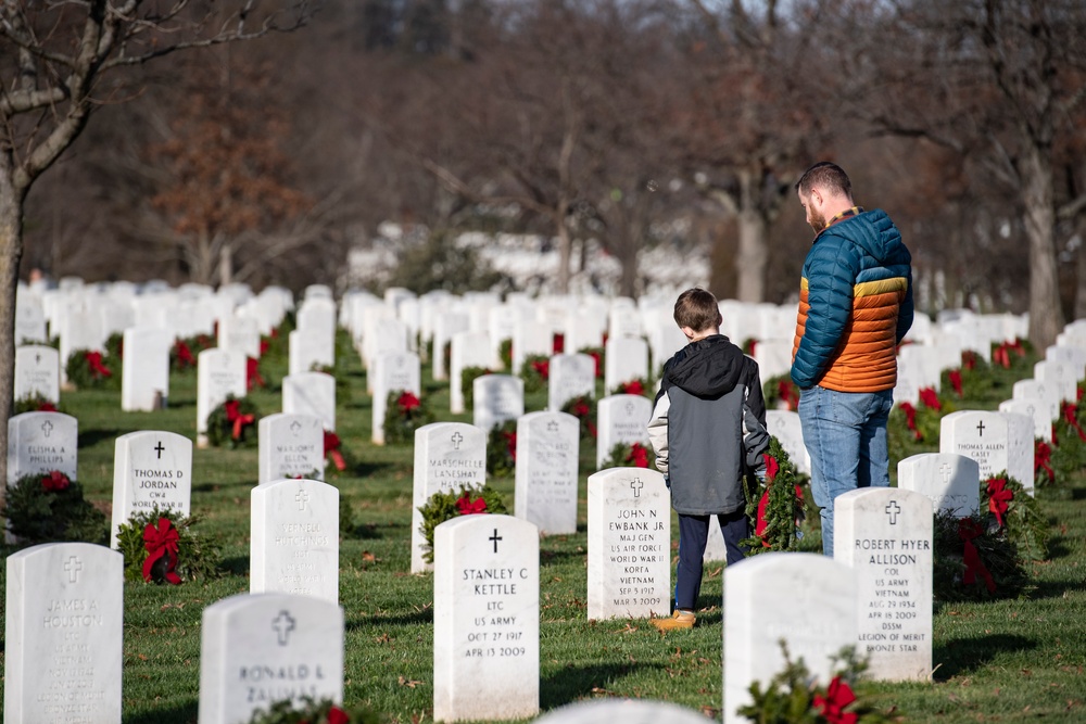 32nd Wreaths Across America Day at Arlington National Cemetery