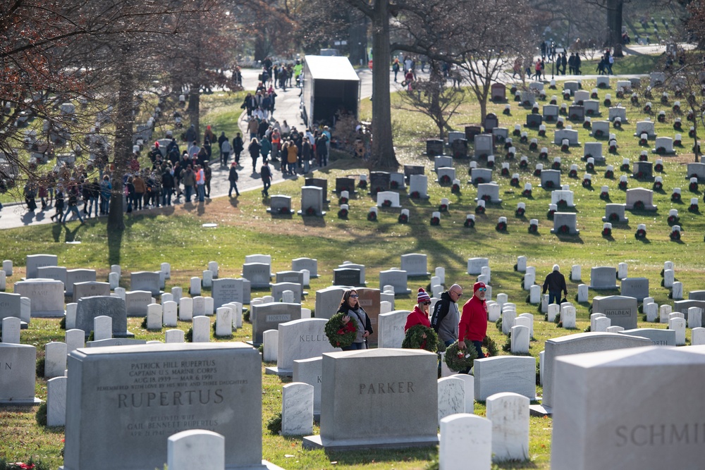 32nd Wreaths Across America Day at Arlington National Cemetery