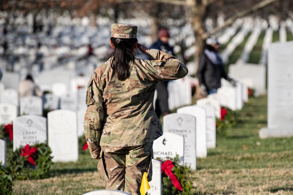 32nd Wreaths Across America Day at Arlington National Cemetery