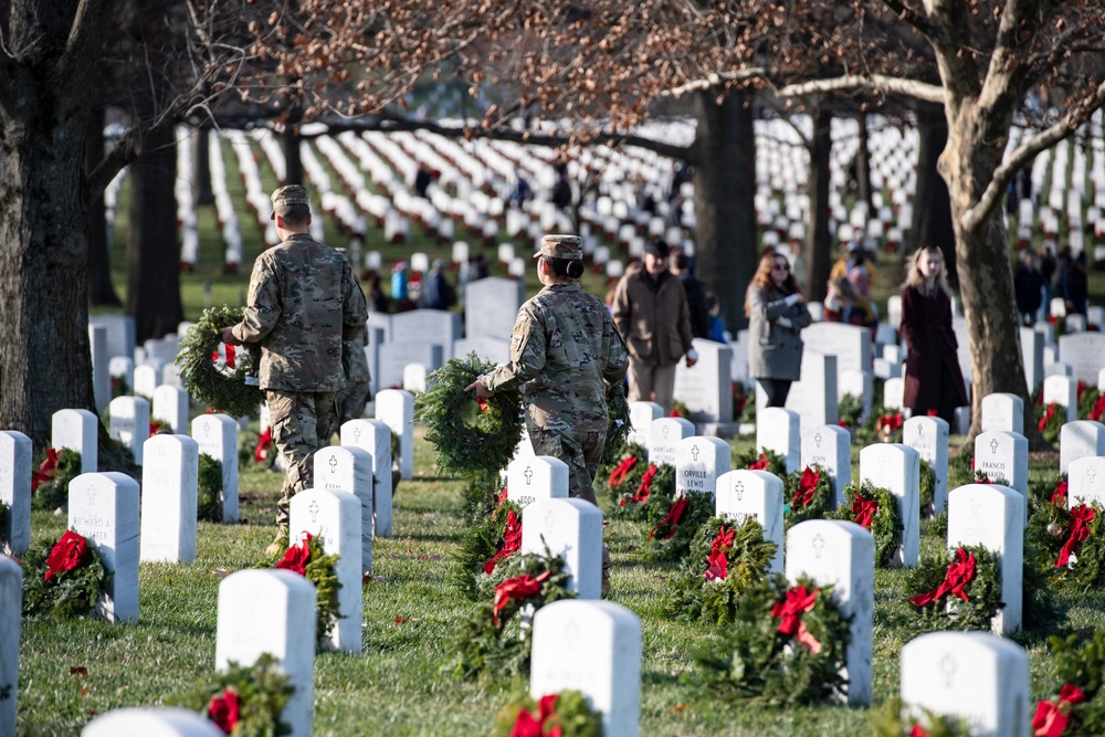 32nd Wreaths Across America Day at Arlington National Cemetery