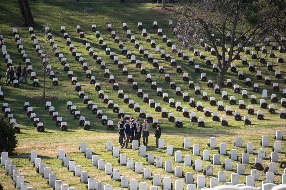 32nd Wreaths Across America Day at Arlington National Cemetery