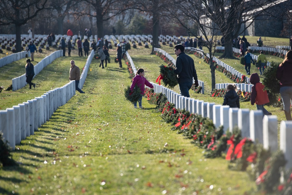 32nd Wreaths Across America Day at Arlington National Cemetery