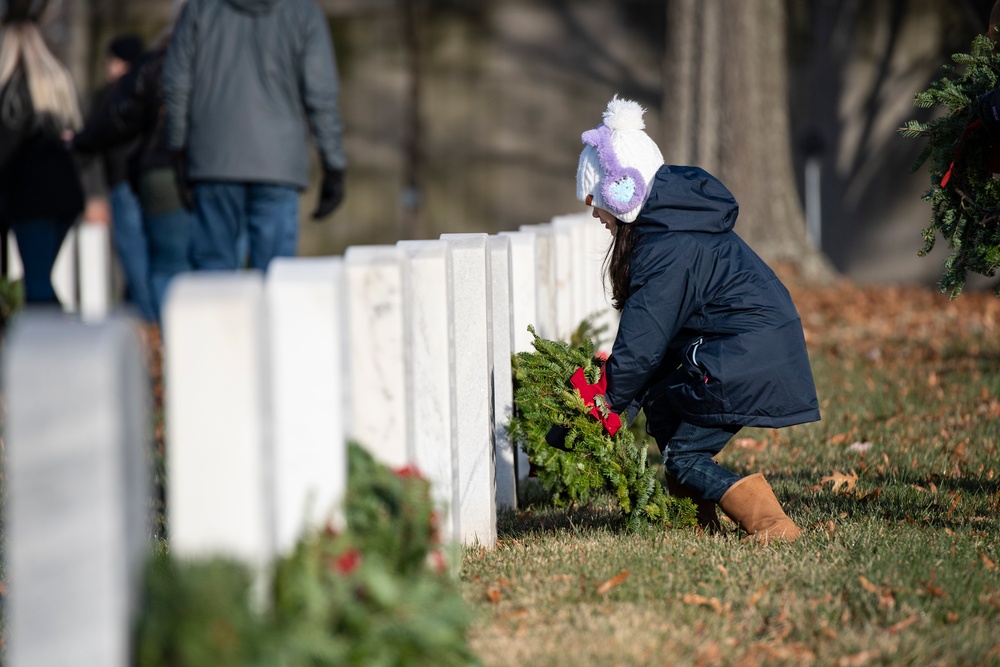 32nd Wreaths Across America Day at Arlington National Cemetery