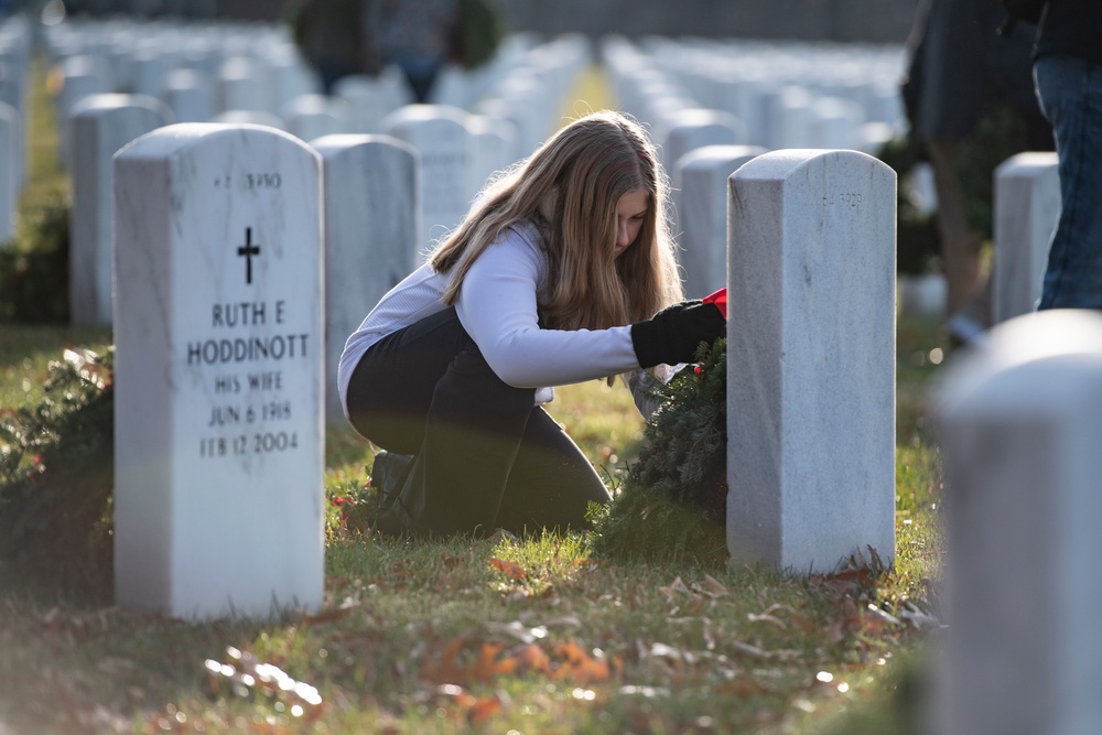 32nd Wreaths Across America Day at Arlington National Cemetery