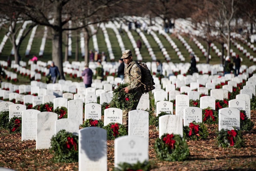 32nd Wreaths Across America Day at Arlington National Cemetery