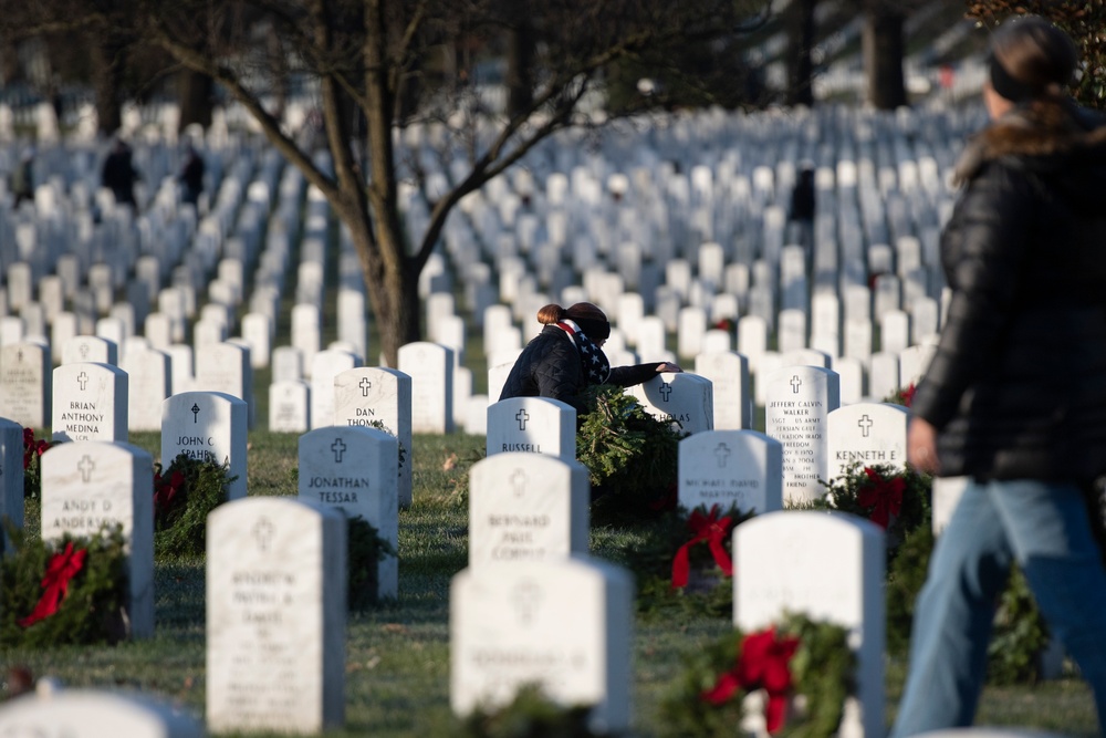 32nd Wreaths Across America Day at Arlington National Cemetery