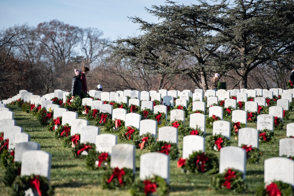 32nd Wreaths Across America Day at Arlington National Cemetery