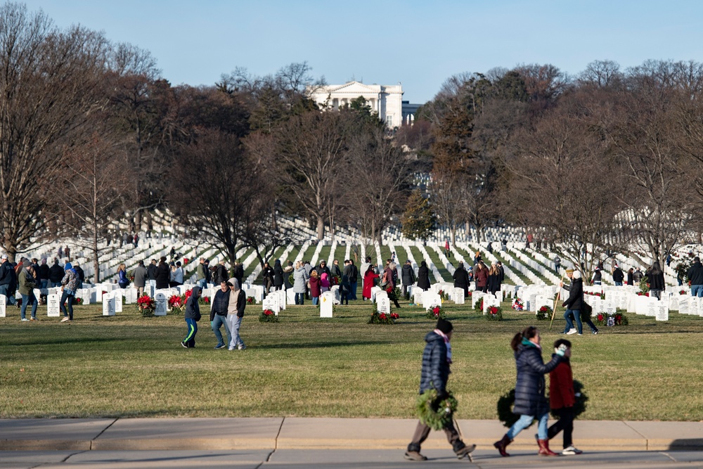 32nd Wreaths Across America Day at Arlington National Cemetery