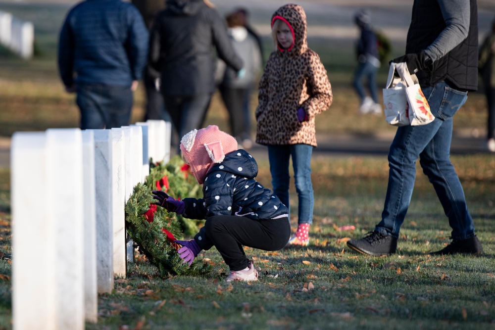 32nd Wreaths Across America Day at Arlington National Cemetery