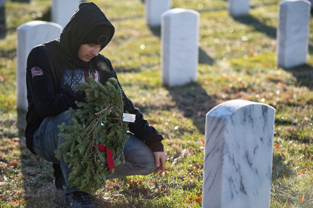 32nd Wreaths Across America Day at Arlington National Cemetery