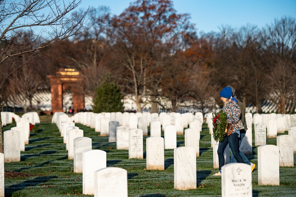 32nd Wreaths Across America Day at Arlington National Cemetery