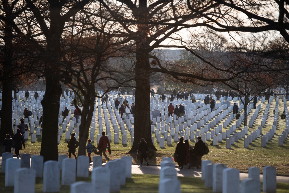 32nd Wreaths Across America Day at Arlington National Cemetery