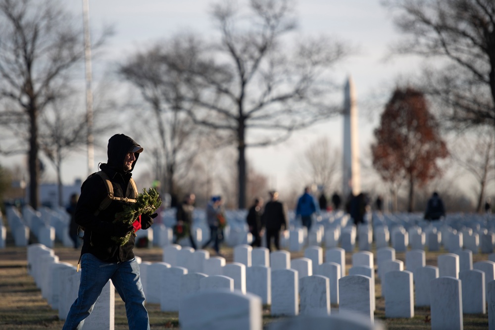 32nd Wreaths Across America Day at Arlington National Cemetery