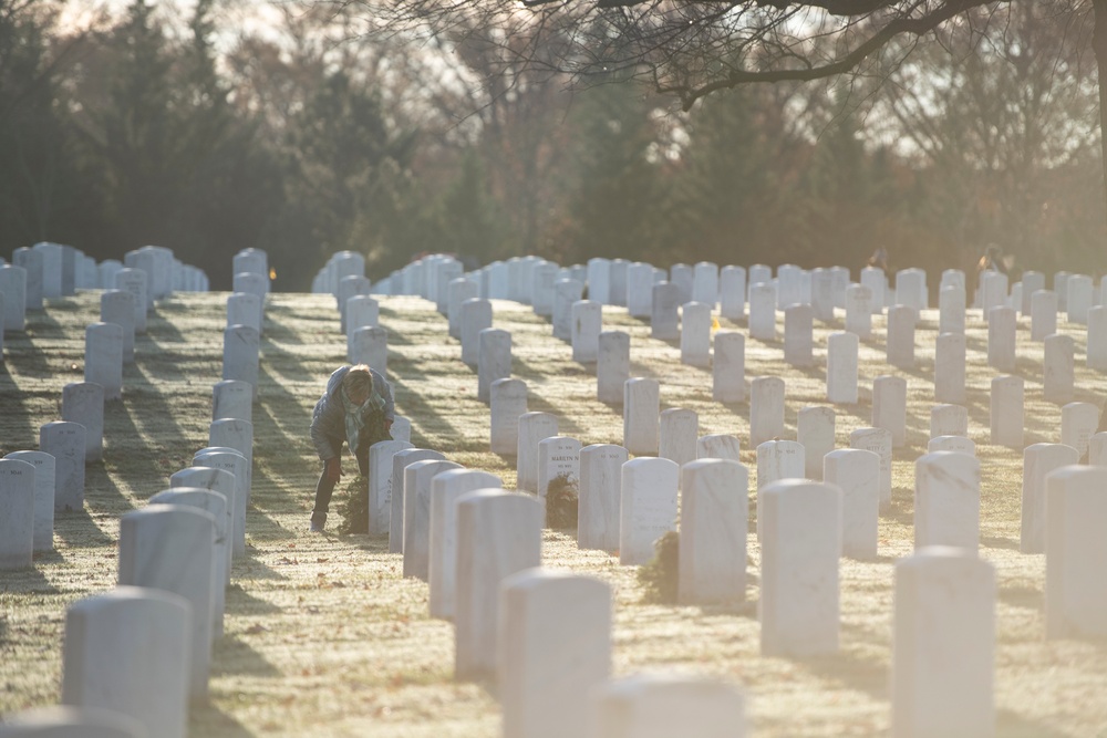 32nd Wreaths Across America Day at Arlington National Cemetery