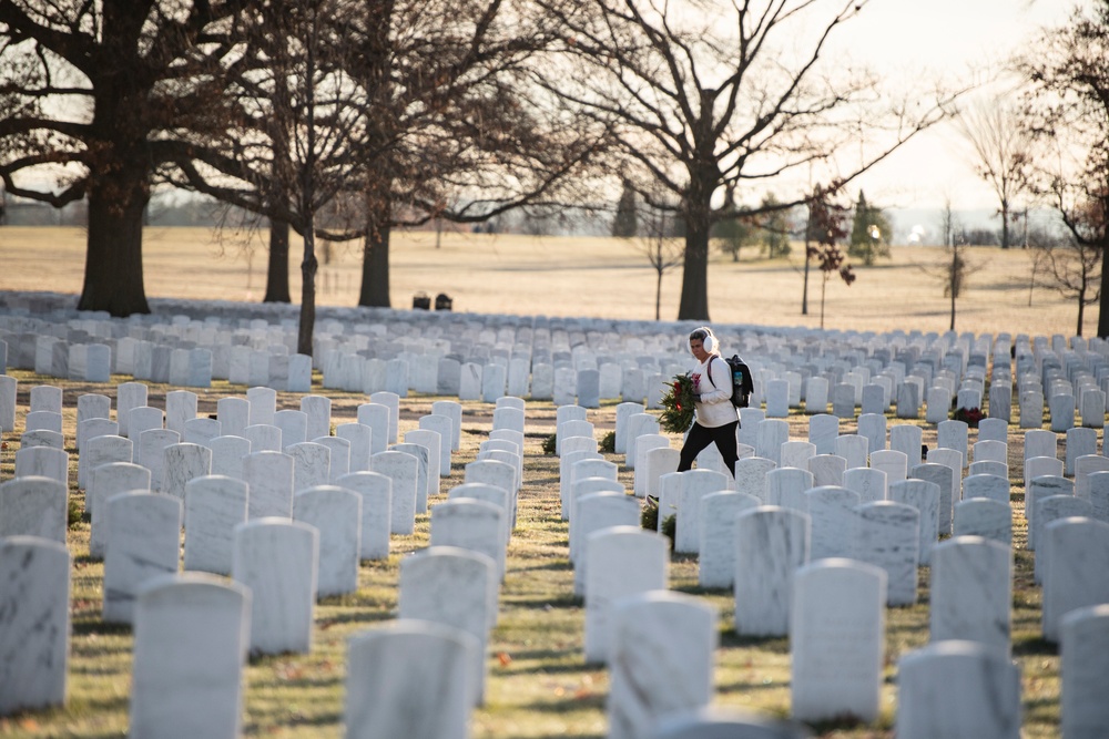 32nd Wreaths Across America Day at Arlington National Cemetery