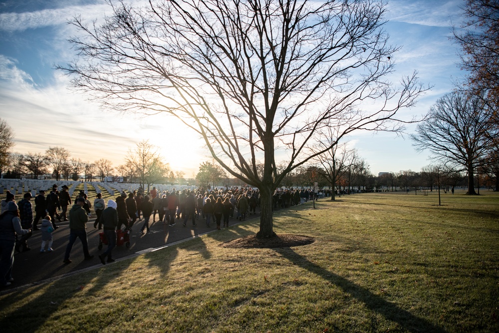 32nd Wreaths Across America Day at Arlington National Cemetery