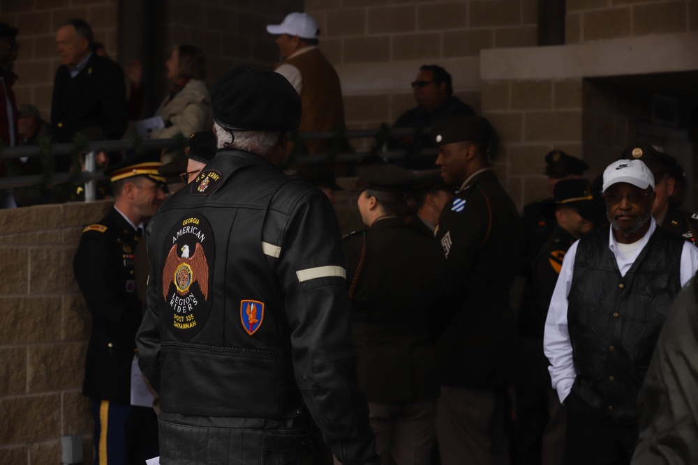 3rd Infantry Division Holds the Wreathes for Warriors Event at Cottrell Field