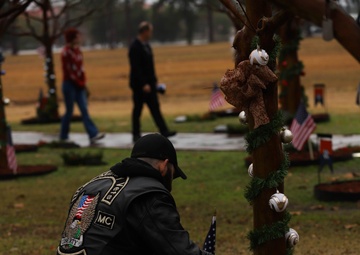 3rd Infantry Division Holds the Wreathes for Warriors Event at Cottrell Field
