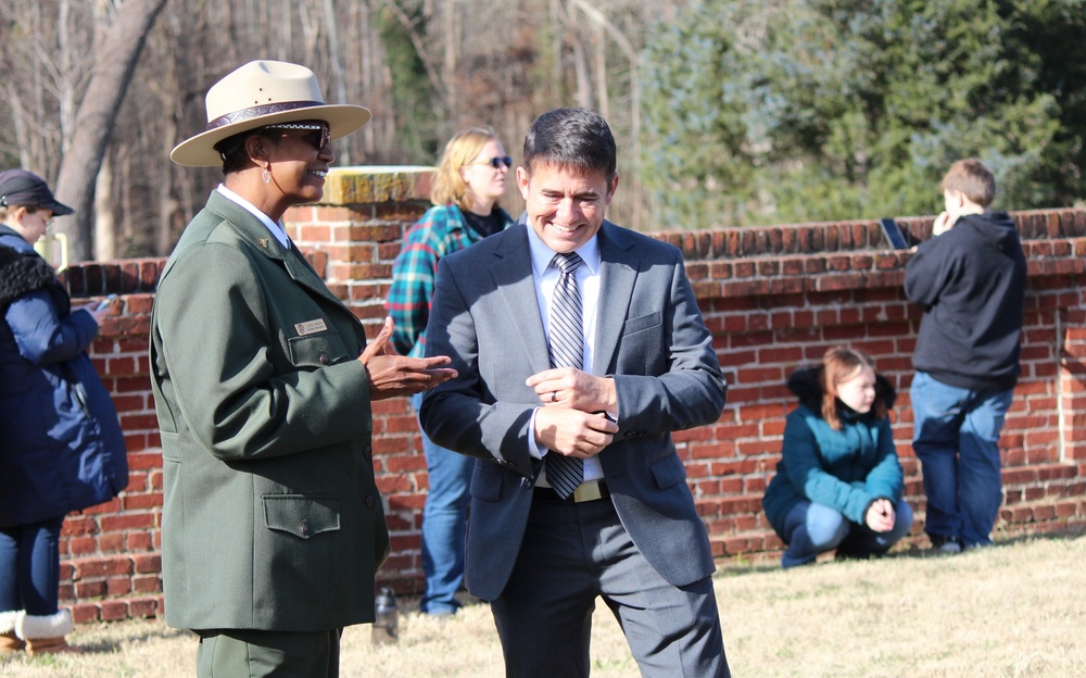 Wreaths Across America event at Yorktown National Cemetery