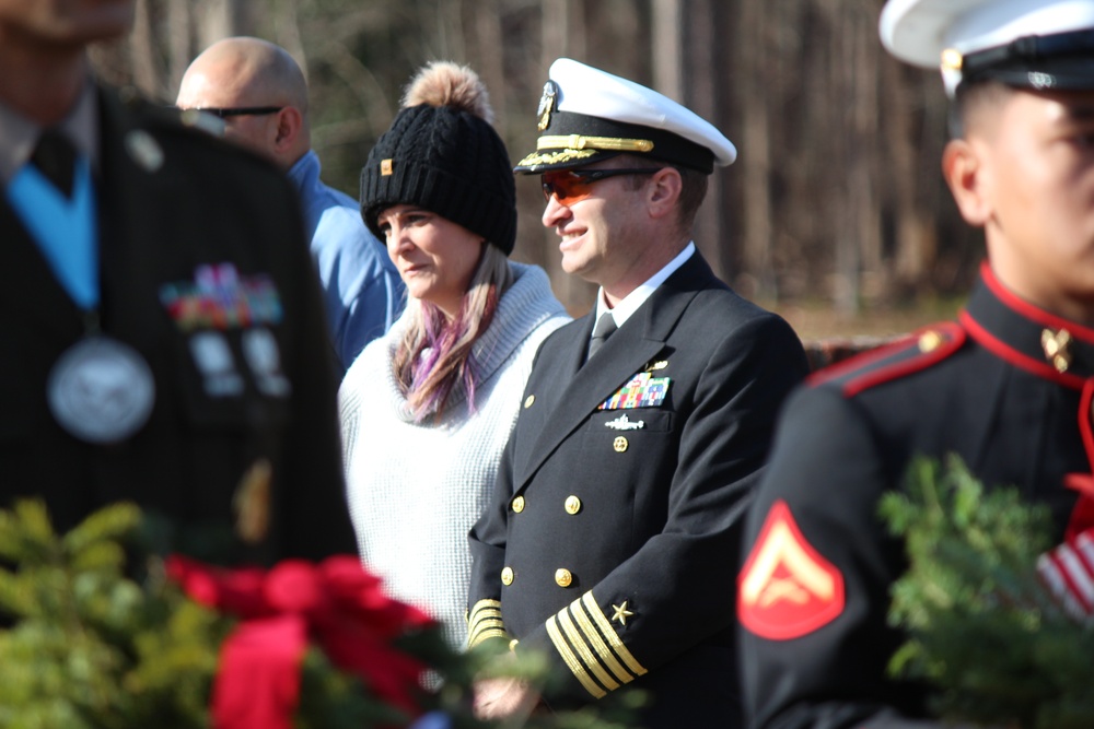 Wreaths Across America event at Yorktown National Cemetery