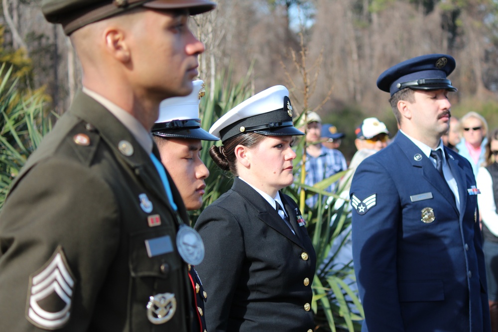 Wreaths Across America event at Yorktown National Cemetery