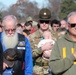 Army Drill Sergeant at Wreaths Across America event at Yorktown National Cemetery