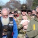 Army Drill Sergeant at Wreaths Across America event at Yorktown National Cemetery