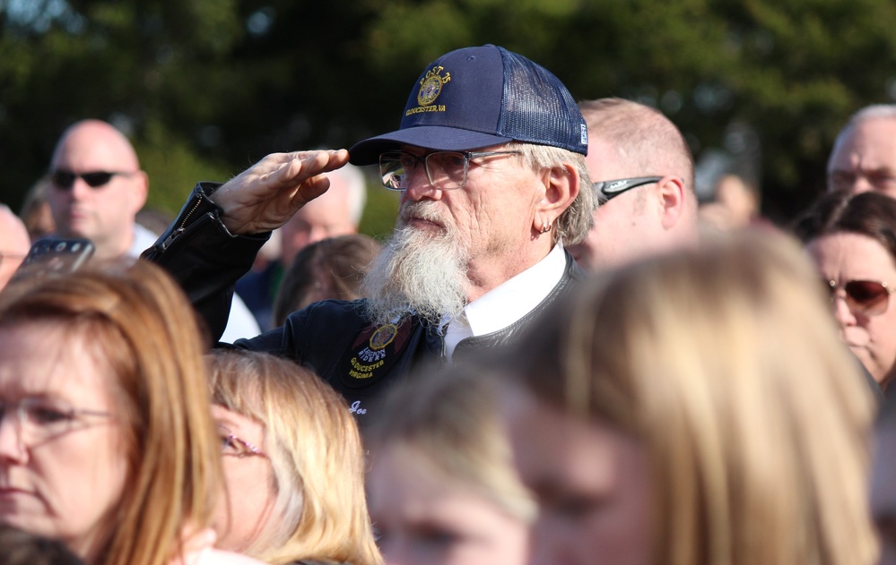 Wreaths Across America event at Yorktown National Cemetery