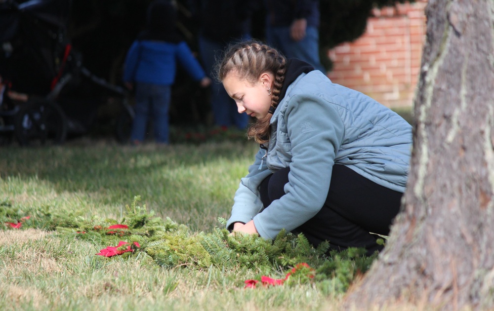 Wreaths Across America event at Yorktown National Cemetery