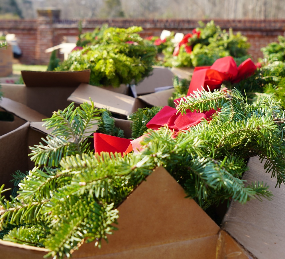 Wreaths Across America event at Yorktown National Cemetery