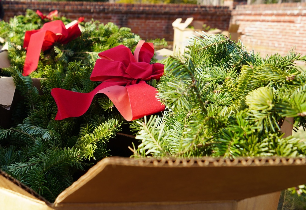 Wreaths Across America event at Yorktown National Cemetery