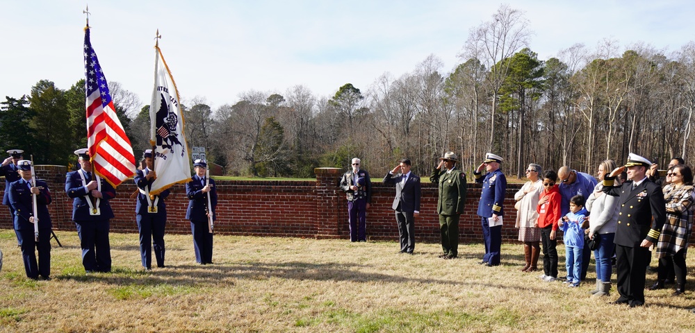 Wreaths Across America event at Yorktown National Cemetery