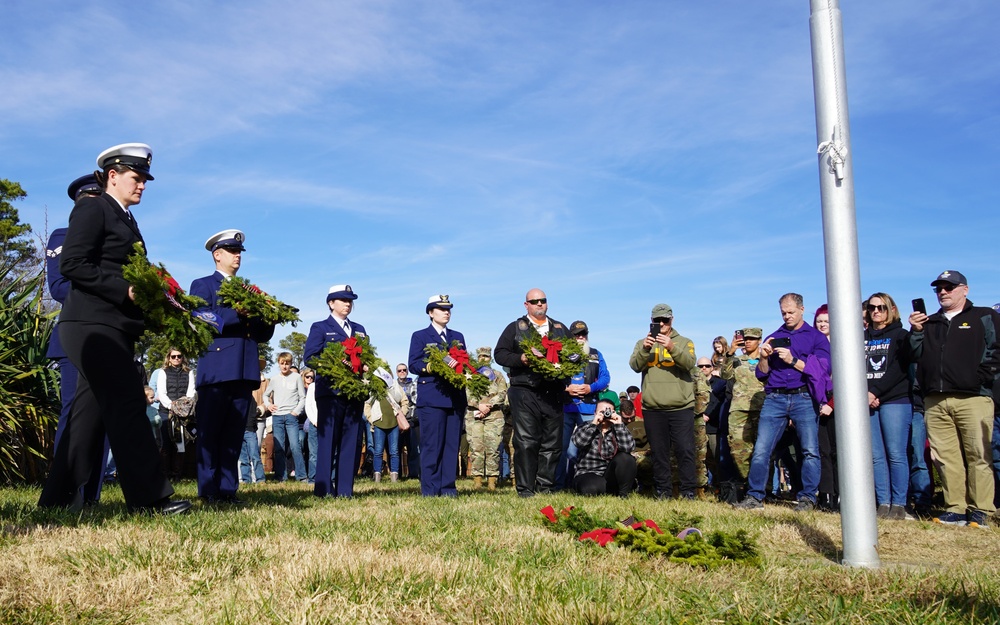 NWS Yorktown participates in Wreaths Across America event at Yorktown National Cemetery