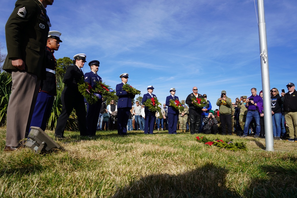 NWS Yorktown participates in Wreaths Across America event at Yorktown National Cemetery