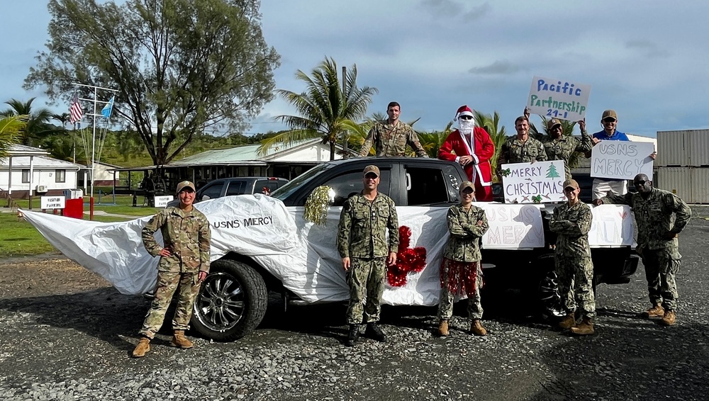 Pacific Partnership 24:1: Christmas Parade in Palau