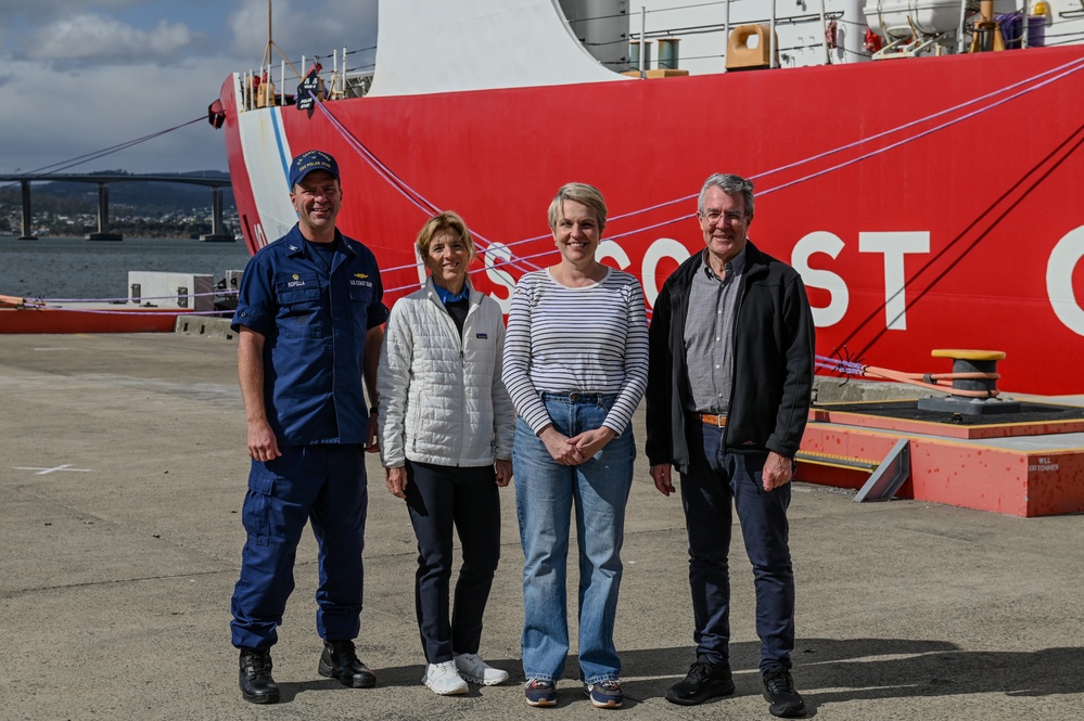 U.S. Ambassador for Australia visits Coast Guard Cutter Polar Star (WAGB 10)