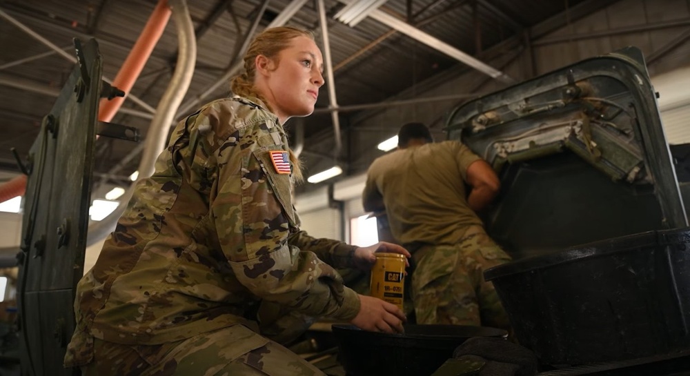 Soldier, single mom of two, perseveres to find balance
