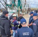 Coast Guard Sector St. Petersburg responds to sunken vessel off Tampa Shrimp Docks